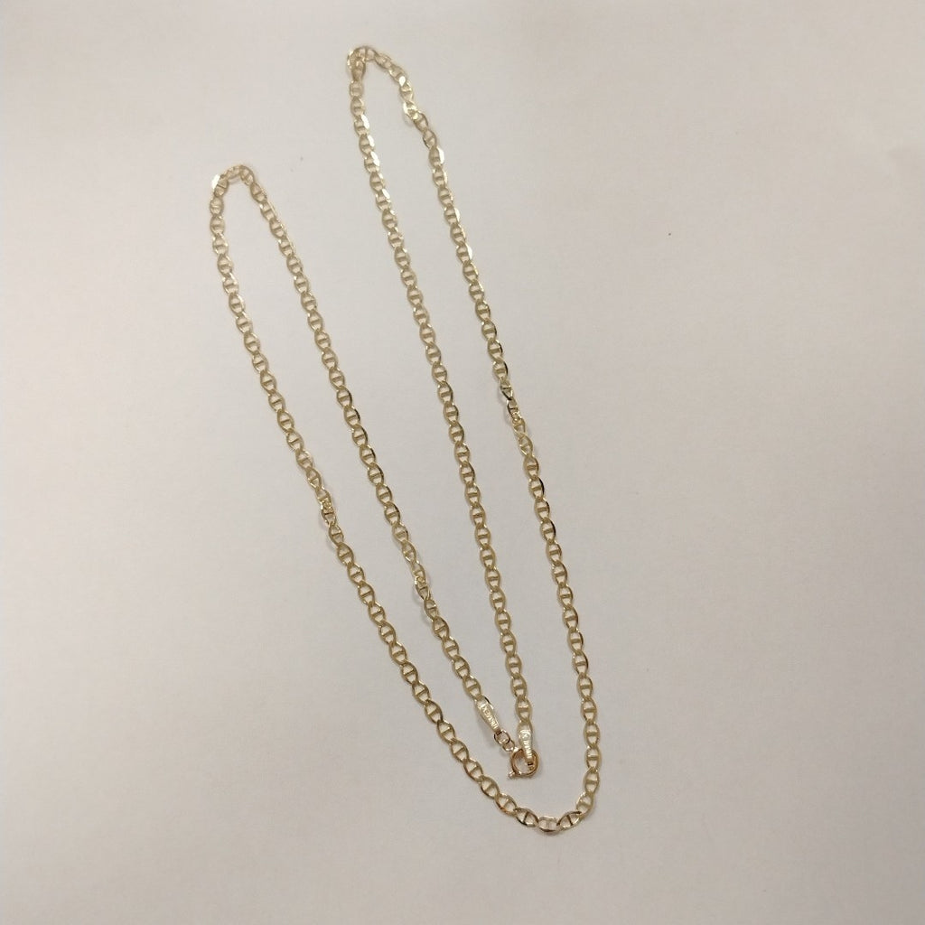 CADENAS TEJIDO GUCHI ORO 10K 60 CM 4.4 GR (NUEVO)