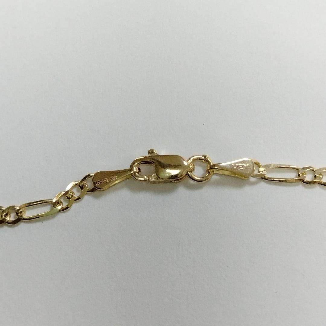 CADENAS 3X1 ORO 14K 55 CM 5.2 GR (NUEVO)