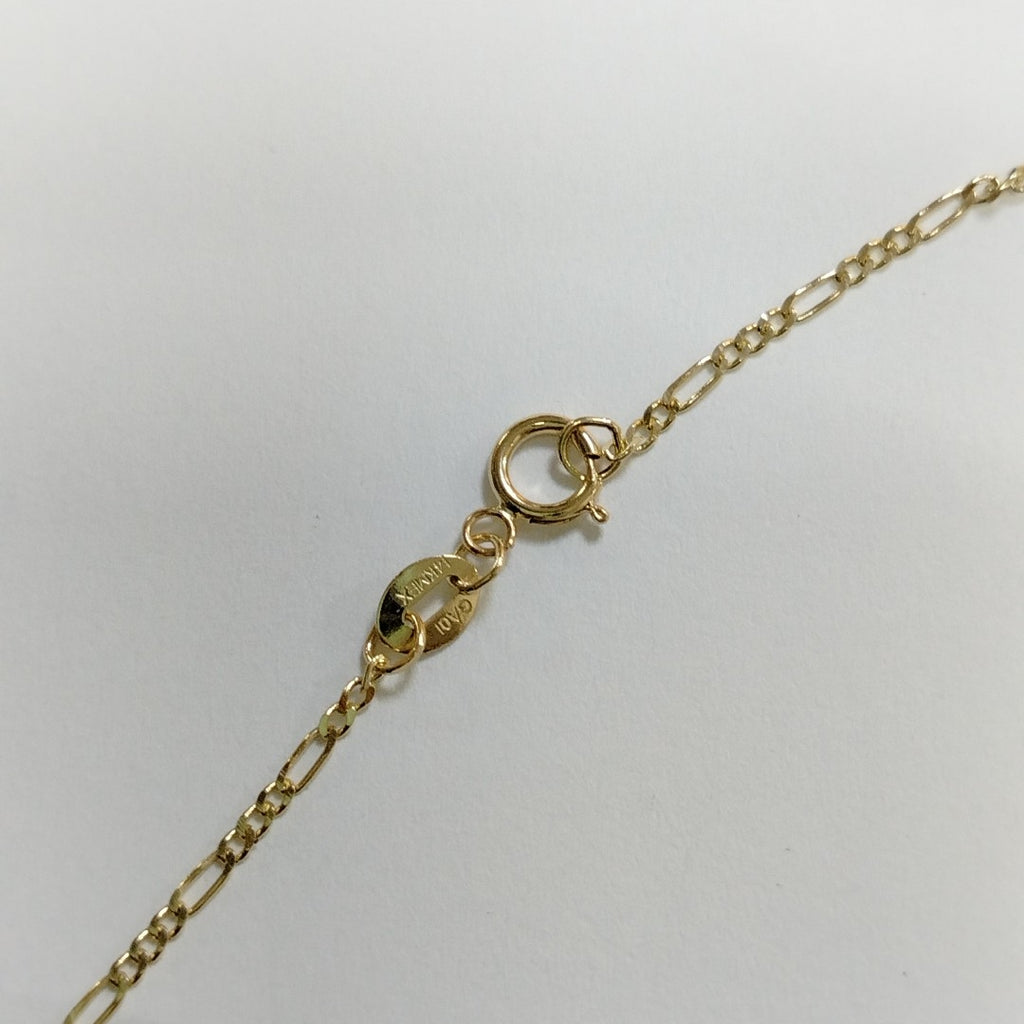 CADENAS TEJIDO 3X1 ORO 14K 55 CM 2.4 GR (NUEVO)