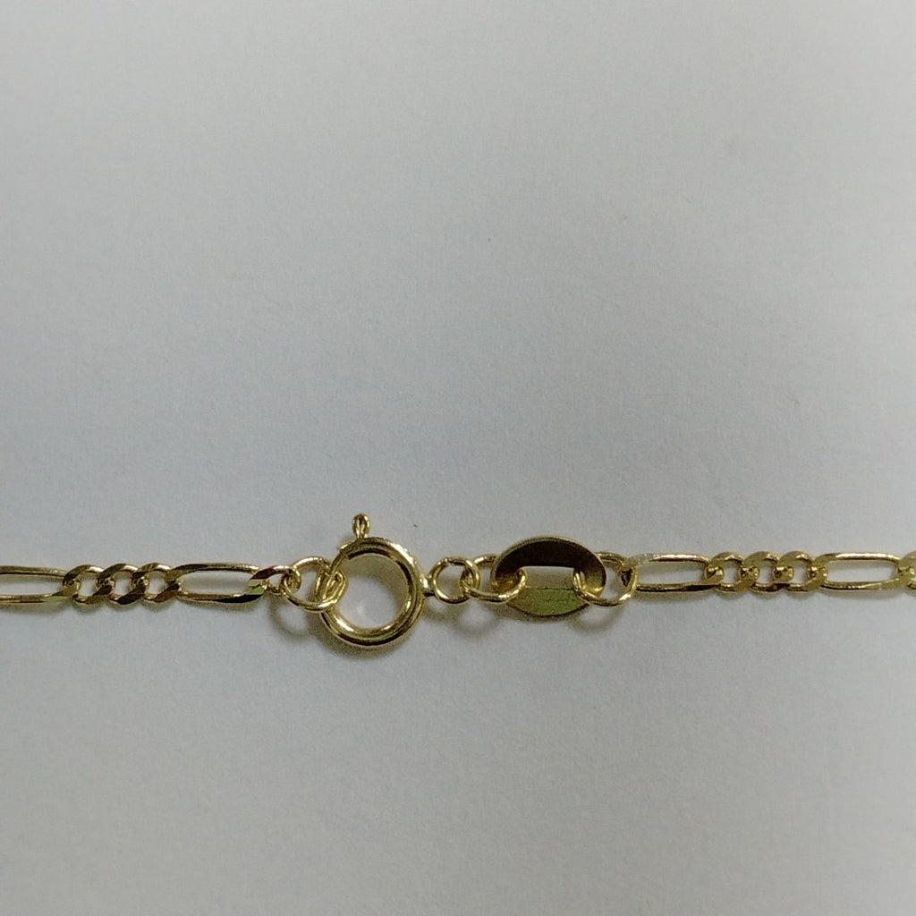 CADENAS TEJIDO 3X1 ORO 10K 50 CM 2.9 GR (NUEVO)
