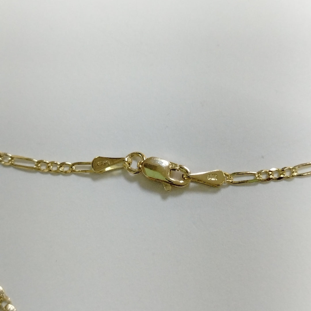 CADENAS 3X1 ORO 14K 55 CM 3.9 GR (NUEVO)