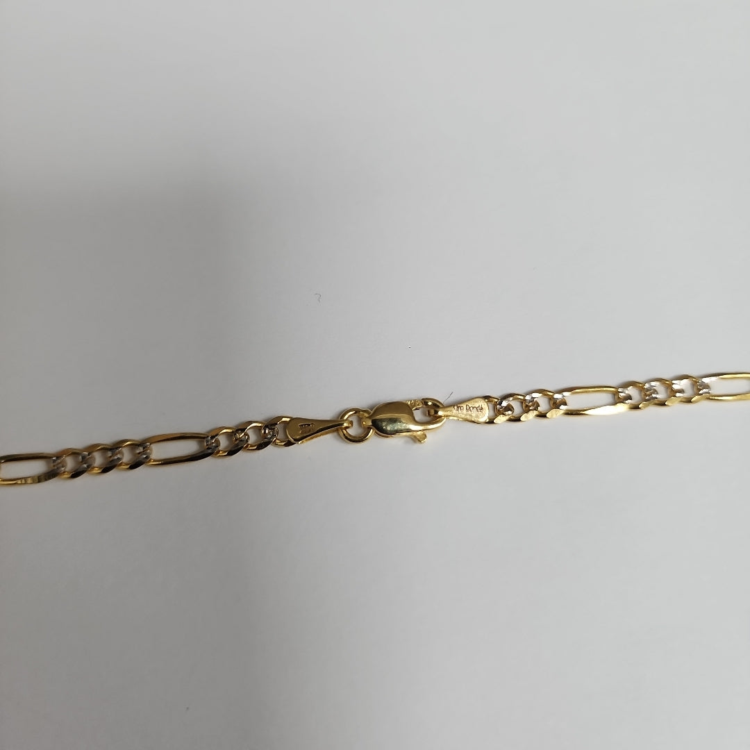 CADENAS 3X1 DIAMANTADA ORO 14K 55 CM 8.4 GR (NUEVO)