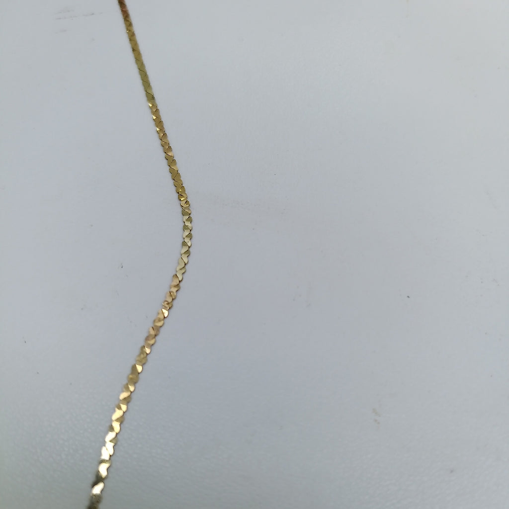 GARGANTILLA ORO 14 K 3.2 GRMS (SEMINUEVO)