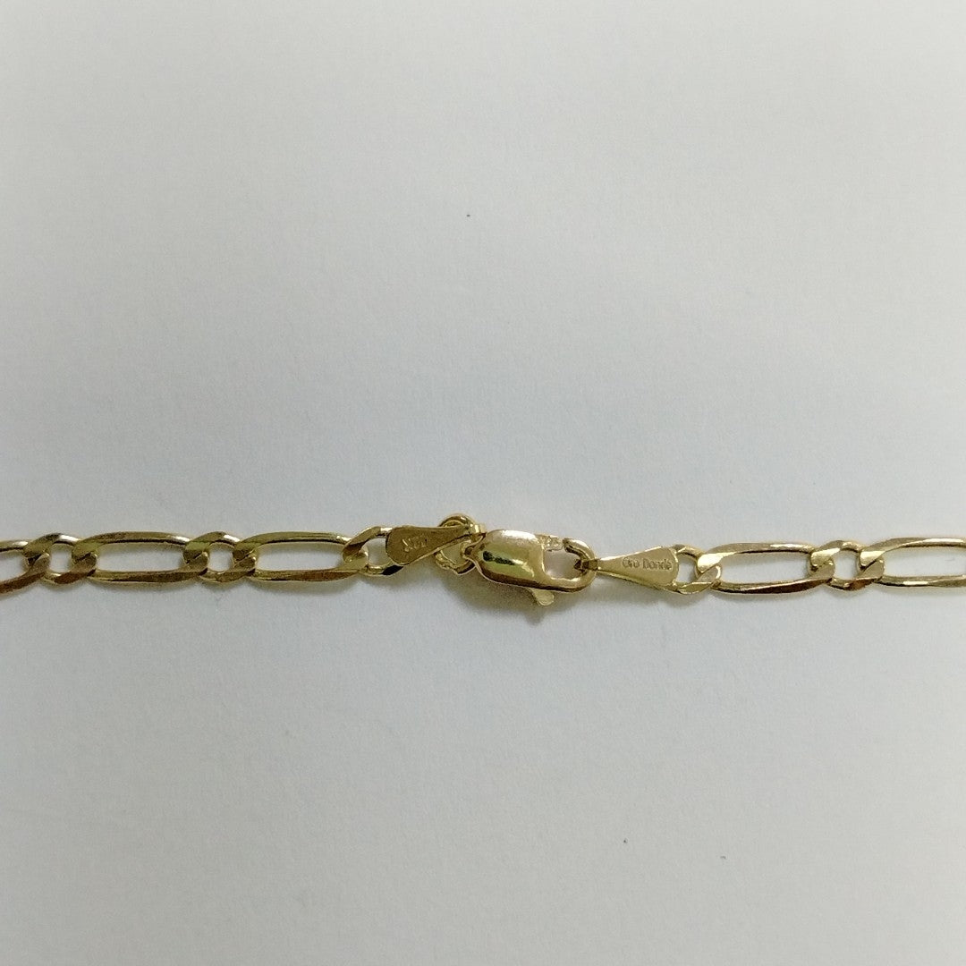 CADENAS 1X1 ORO 14K 55 CM 7.5 GR (NUEVO)