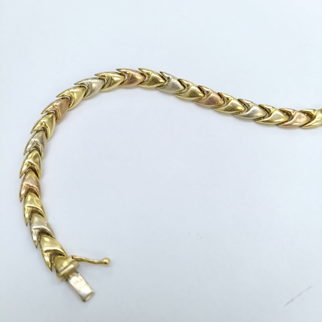 PULSERA ORO 14 K 9,60 GRMS (SEMINUEVO)