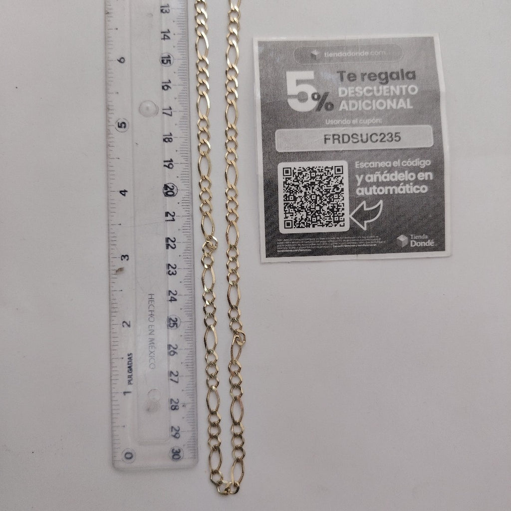 CADENA ORO 10 K 12.4 GRMS (SEMINUEVO)