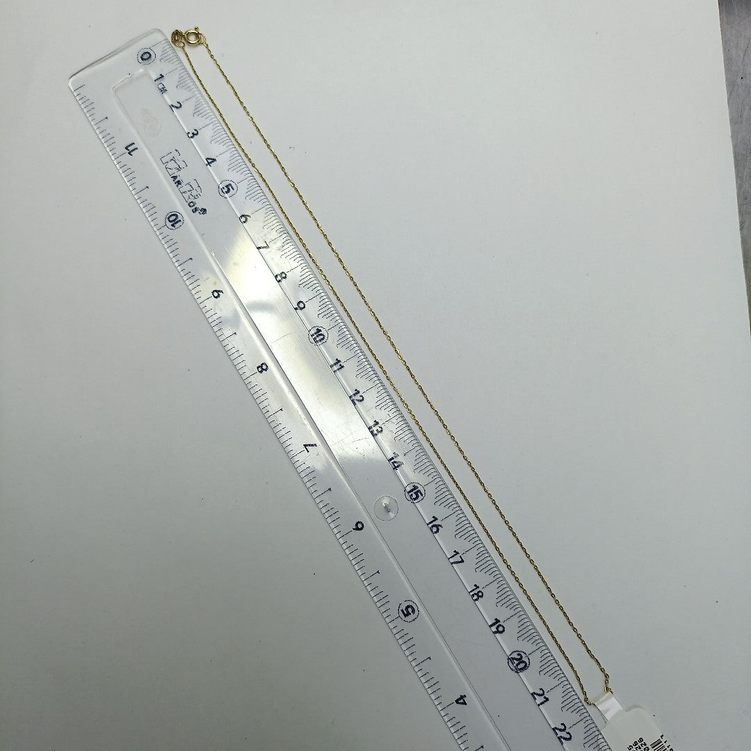 CADENA ORO 14 K 0.8 GRMS (SEMINUEVO)