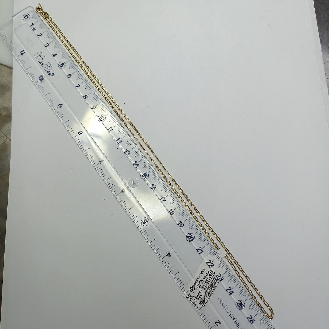 CADENA ORO 14 K 3 GRMS (SEMINUEVO)