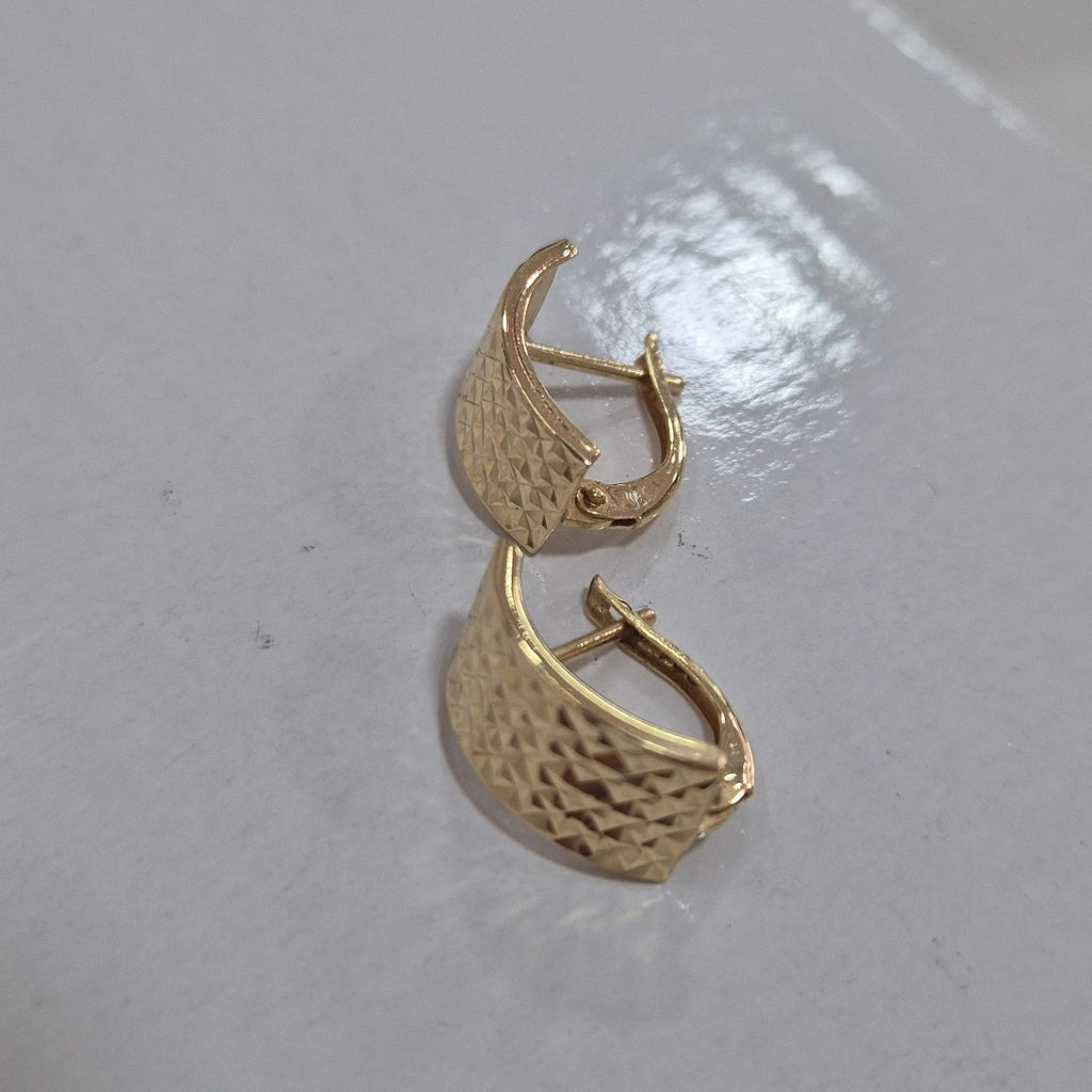 ARETES PAR ORO 18 K 2,00 GRMS (SEMINUEVO)