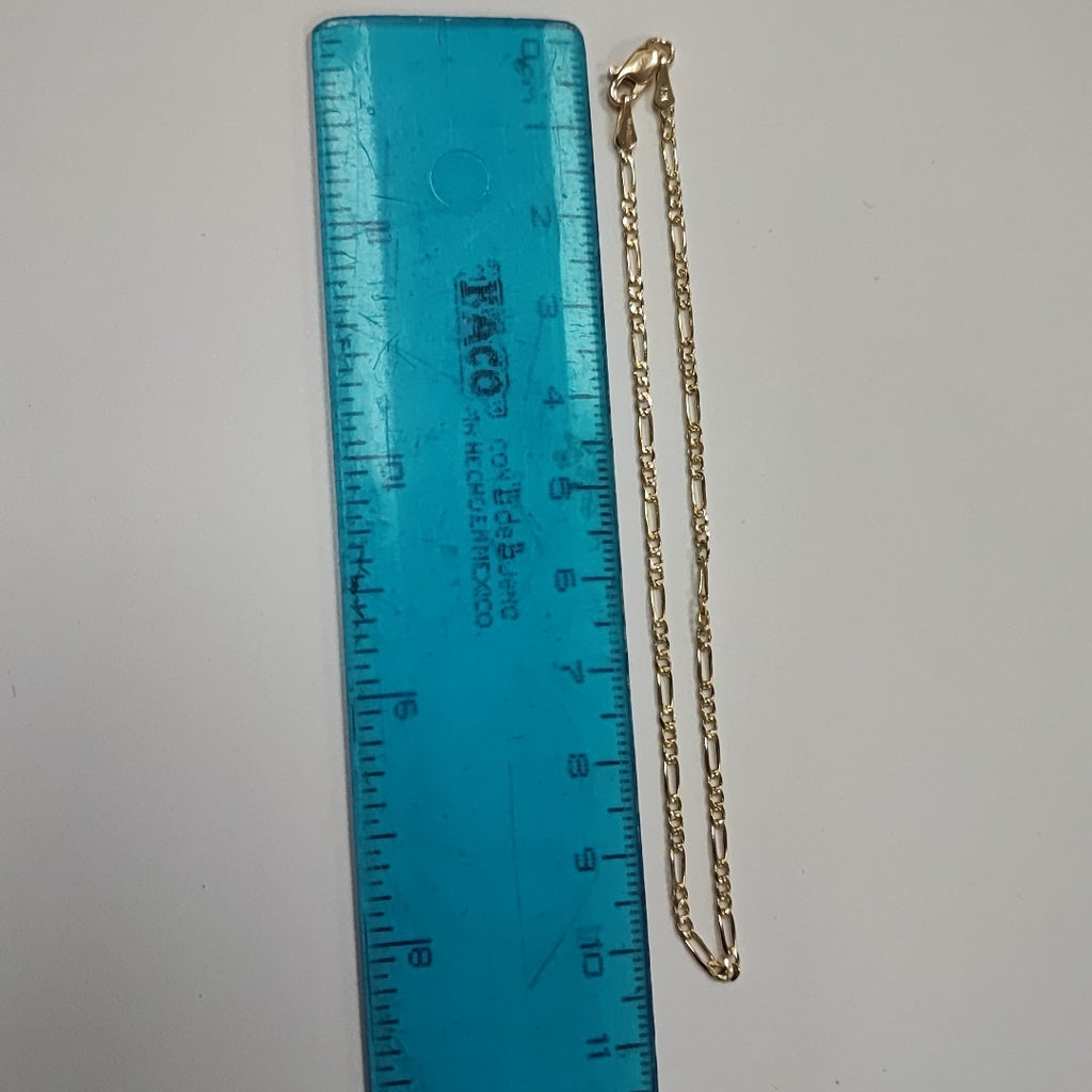 PULSERAS BARBADA ORO 14K 21 CM 1.7 GR (NUEVO)