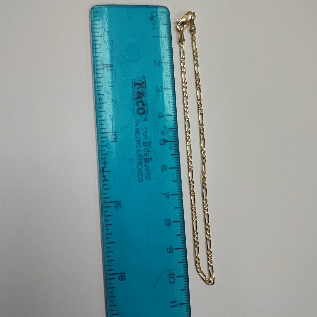 PULSERAS BARBADA ORO 14K 21 CM 1.7 GR (NUEVO)