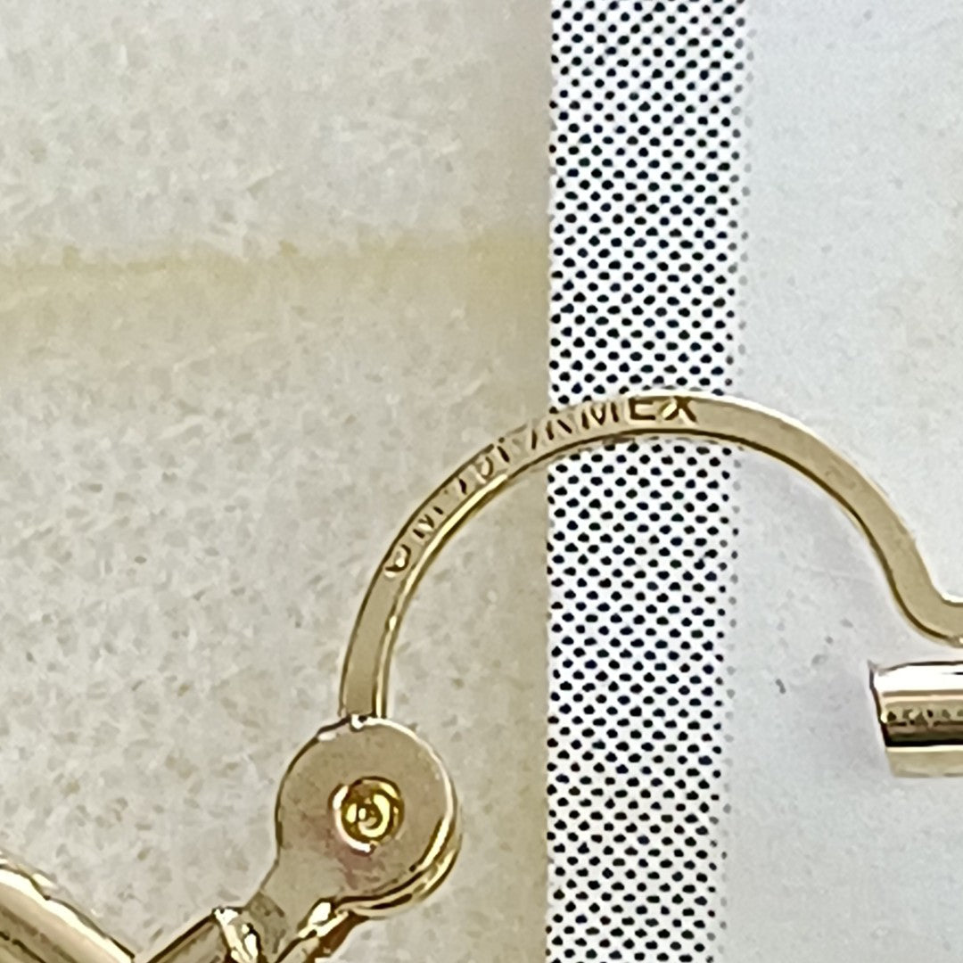 ARRACADAS PAR ORO 10 K 3,30 GRMS (SEMINUEVO)