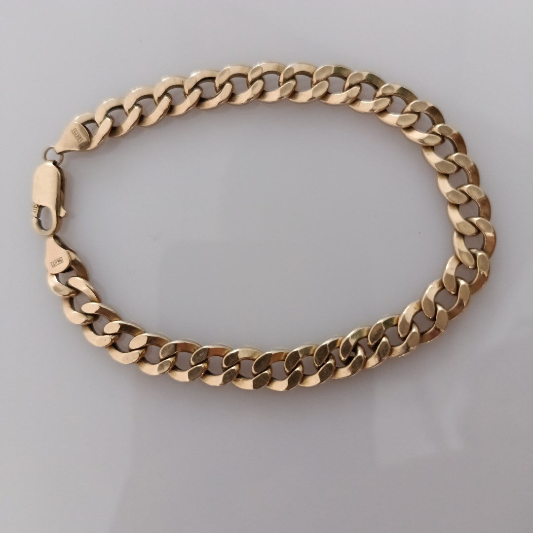 PULSERA ORO 14 K 8.6 GRMS (SEMINUEVO)