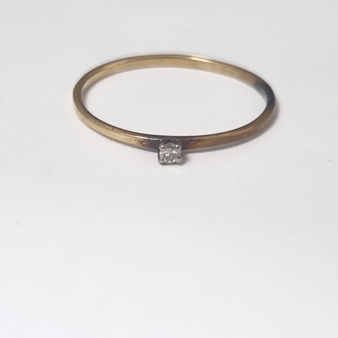 ANILLO ORO 8 K 0.5 GRMS (SEMINUEVO)