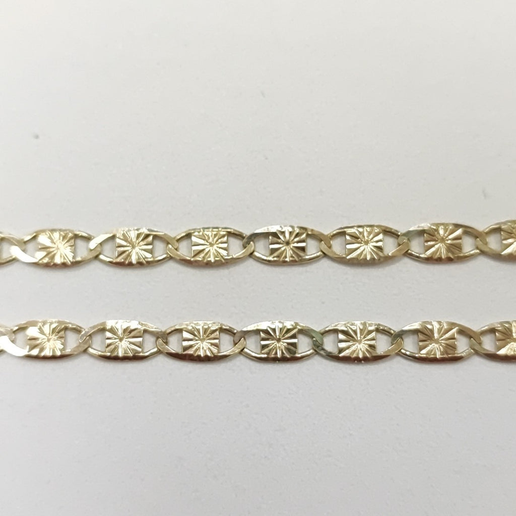 PULSERAS GUCHI ORO 14K 18 CM 2.8 GR (NUEVO)