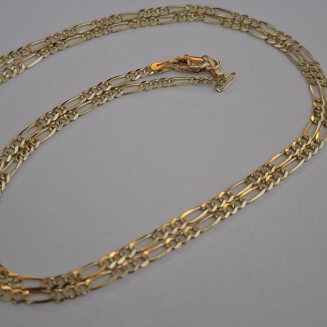 CADENAS 3X1 ORO 14K 55 CM 5.1 GR (NUEVO)