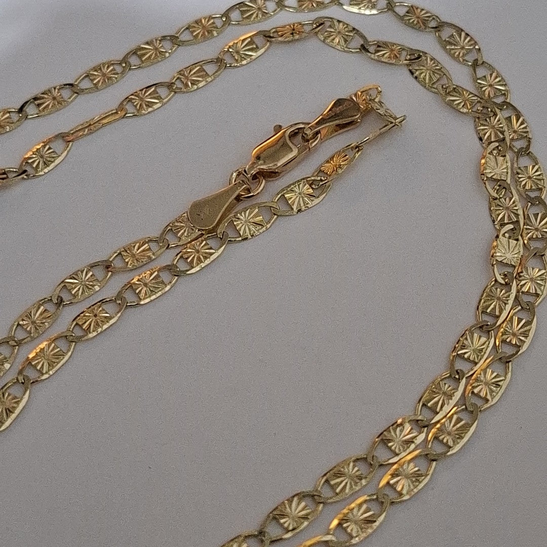 CADENAS GUCHI ORO 14K 55 CM 6.9 GR (NUEVO)