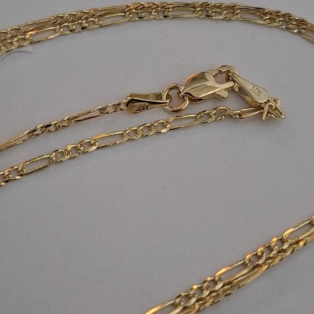 CADENAS 3X1 ORO 14K 55 CM 4 GR (NUEVO)