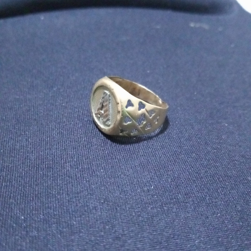 ANILLO ORO 10 K 3.3 GRMS (SEMINUEVO)