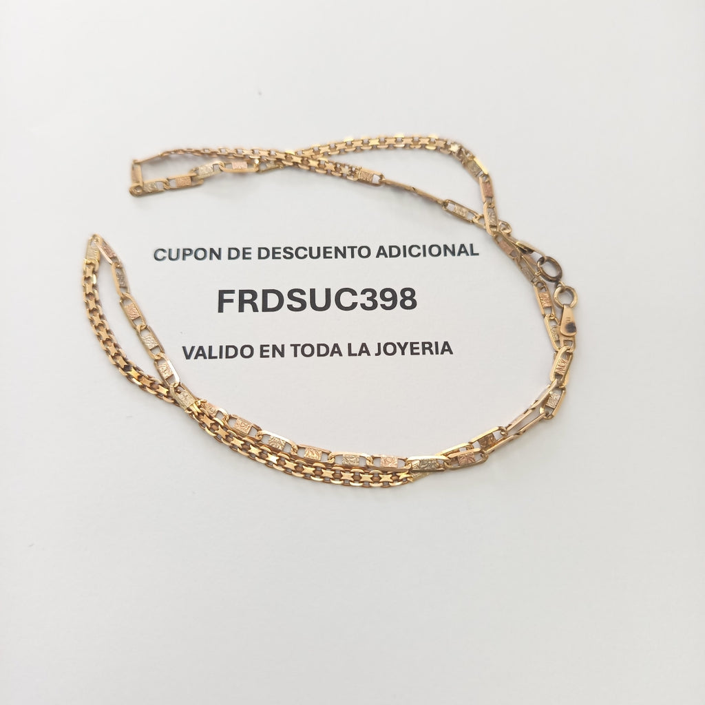 CADENA ORO 14 K 7,00 GRMS (SEMINUEVO)