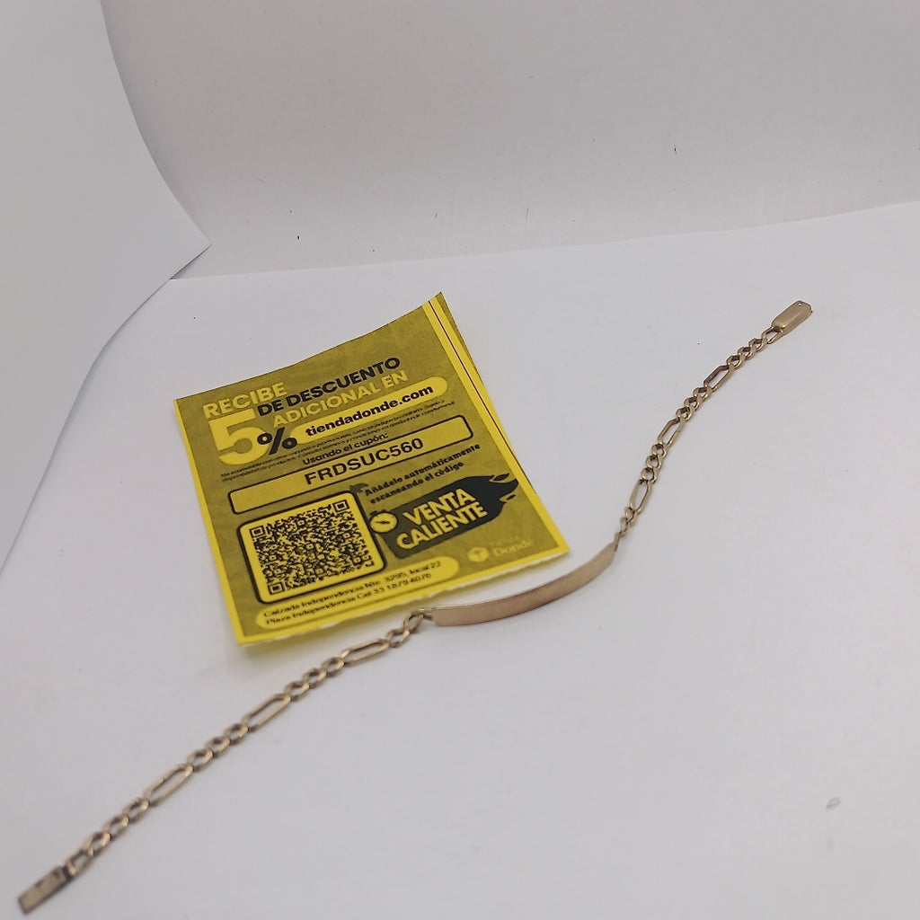 ESCLAVA ORO 10 K 5.4 GRMS (SEMINUEVO)