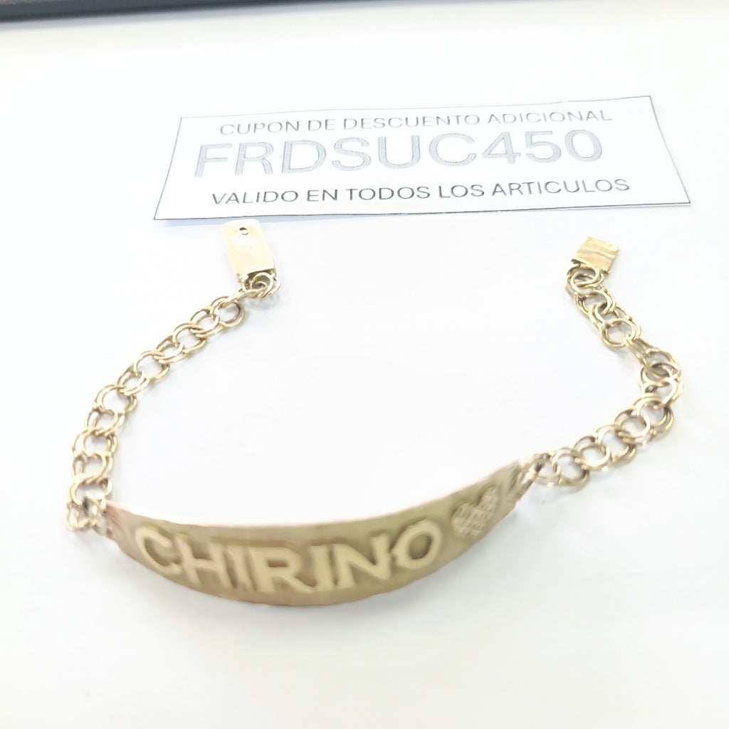 ESCLAVA ORO 10 K 5.8 GRMS (SEMINUEVO)