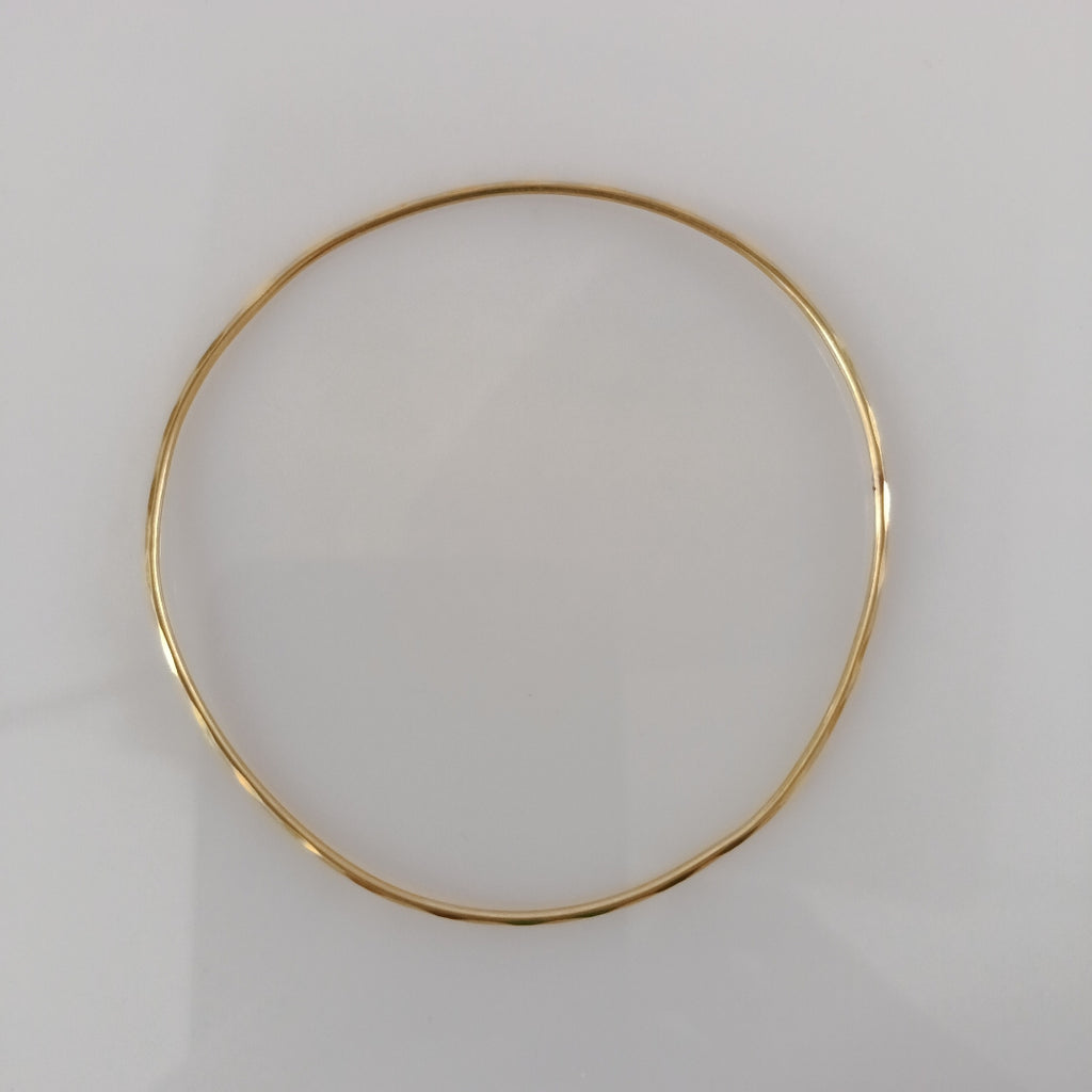 PULSERA RIGIDA ORO 18 K 2,40 GRMS (SEMINUEVO)