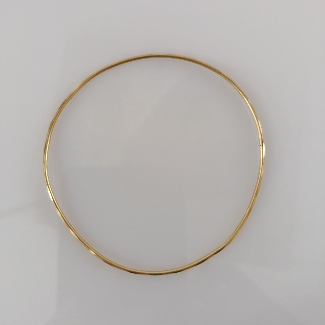 PULSERA RIGIDA ORO 18 K 2,40 GRMS (SEMINUEVO)