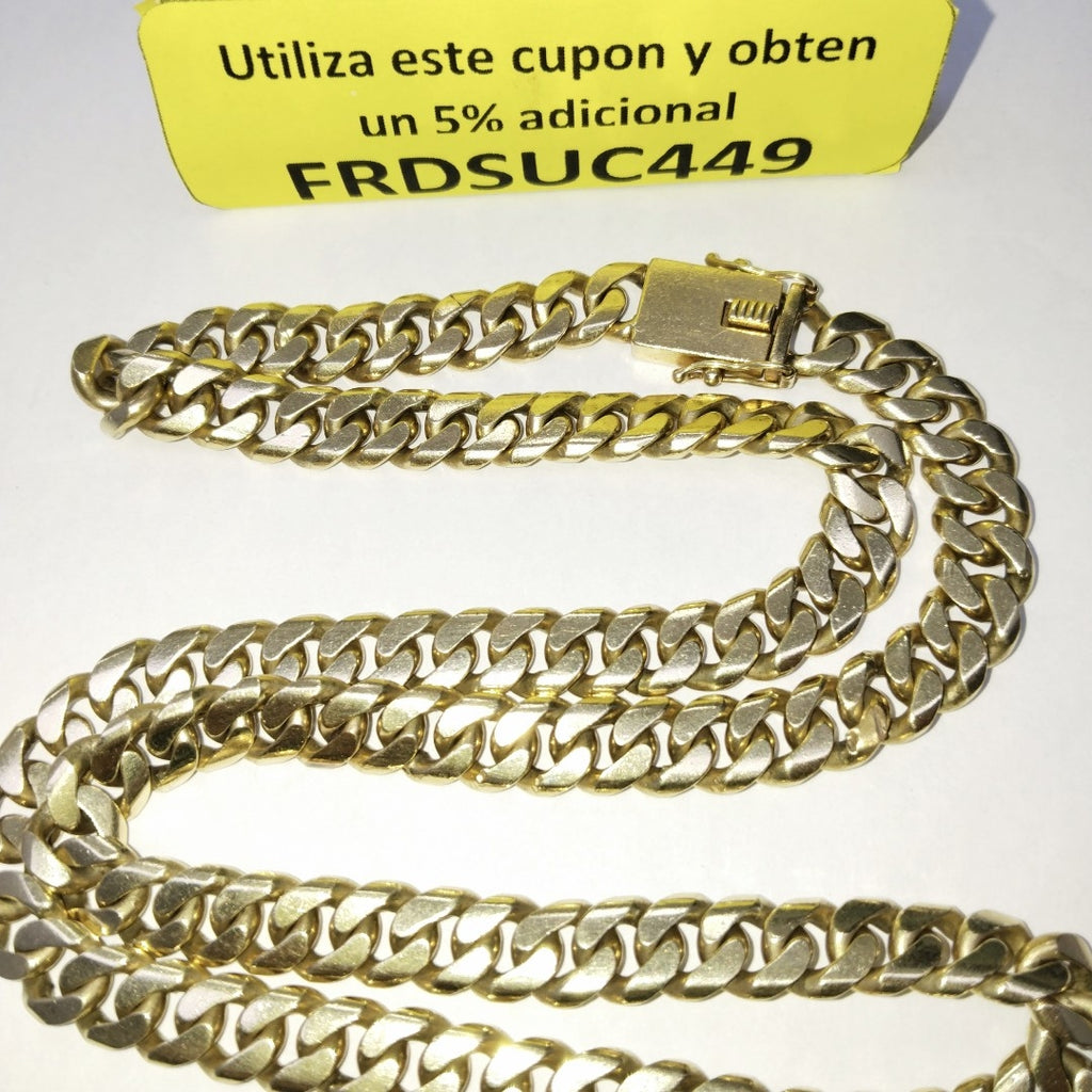 CADENA ORO 14 K 122.7 GRMS (SEMINUEVO)