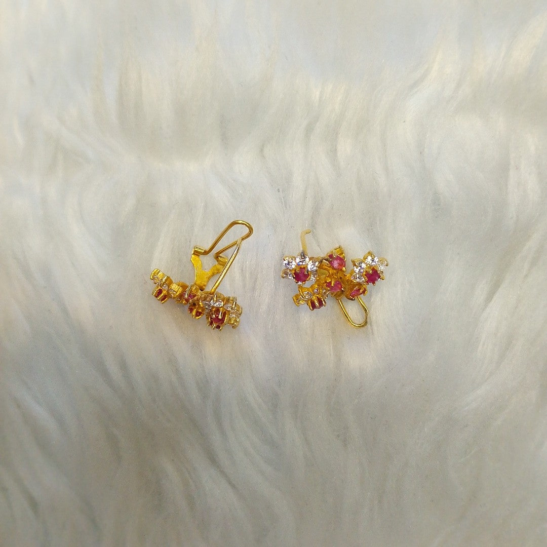 ARETES PAR ORO 10 K 4.6 GRMS (SEMINUEVO)