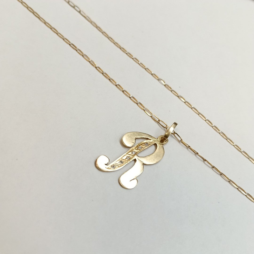 CADENA, DIJE ORO 14 K 3.1 GRMS (SEMINUEVO)