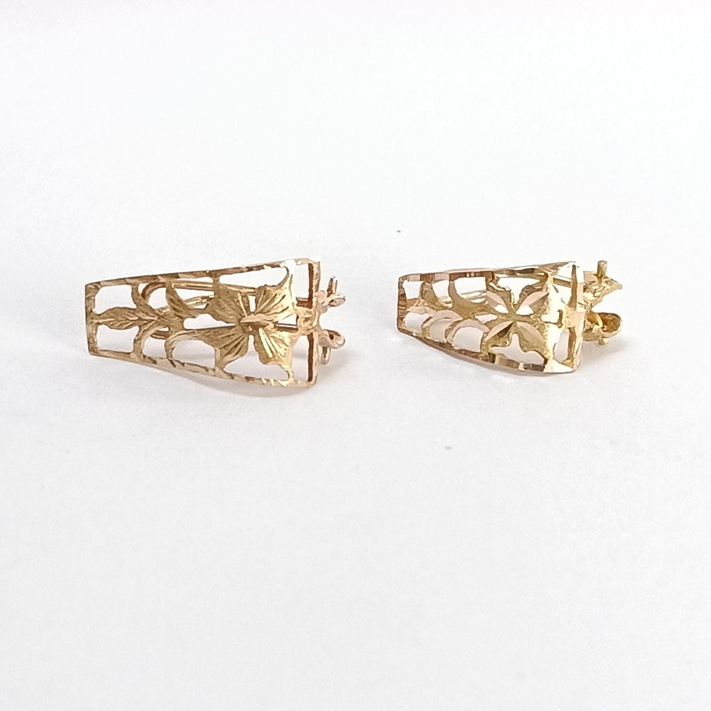 ARETES PAR ORO 10 K 2.1 GRMS (SEMINUEVO)