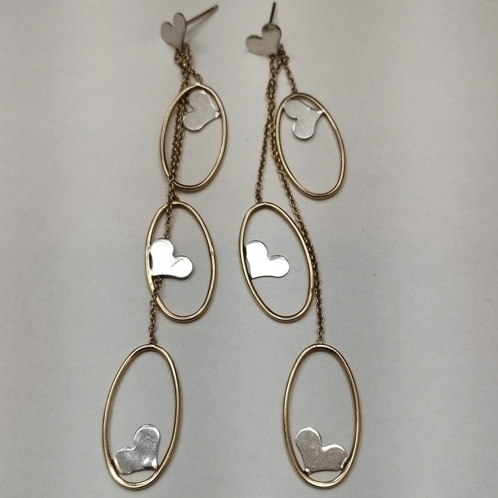 ARETES PAR ORO 14 K 4 GRMS (SEMINUEVO)