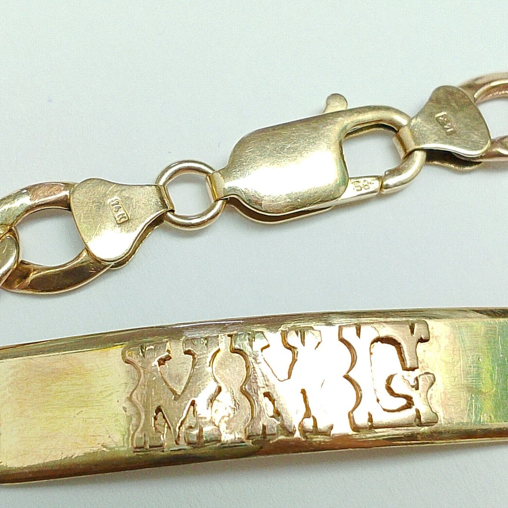 ESCLAVA ORO 14 K 9.3 GRMS (SEMINUEVO)