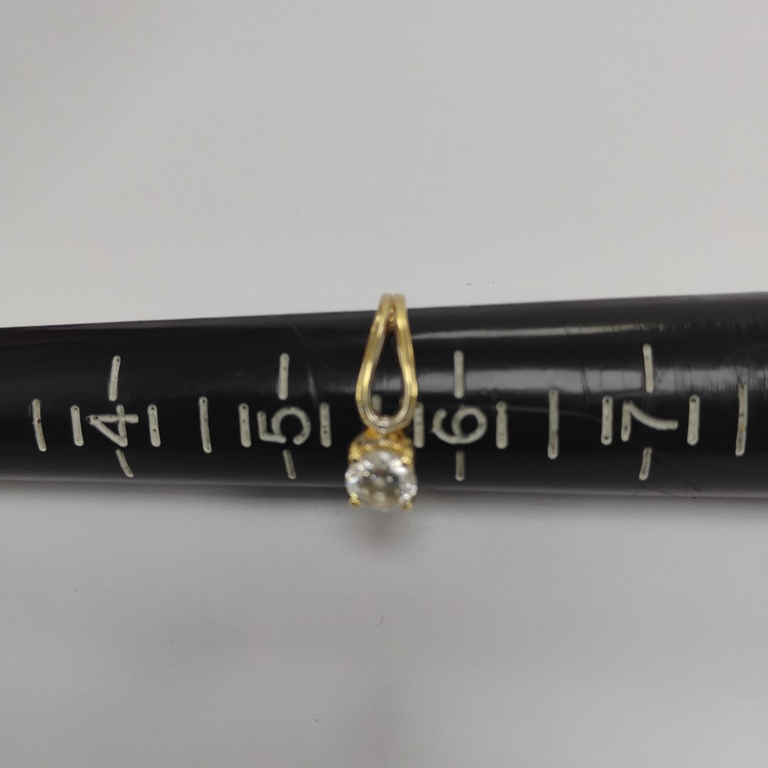 SOLITARIO ORO 14 K 2 GRMS (SEMINUEVO)