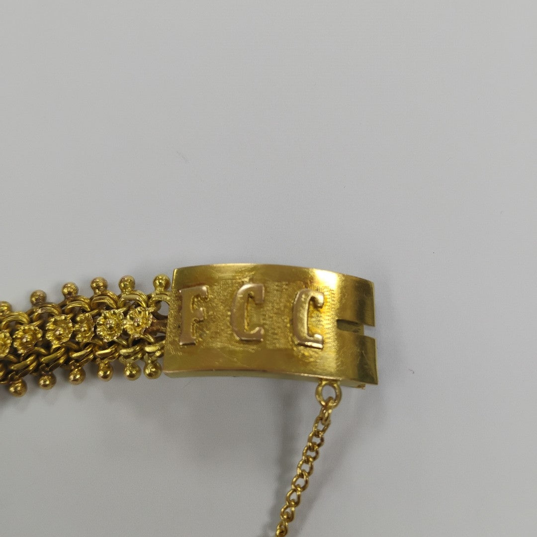 PULSERA ORO 10 K 35.9 GRMS (SEMINUEVO)