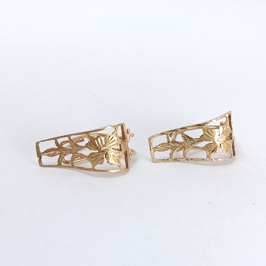 ARETES PAR ORO 10 K 2 GRMS (SEMINUEVO)