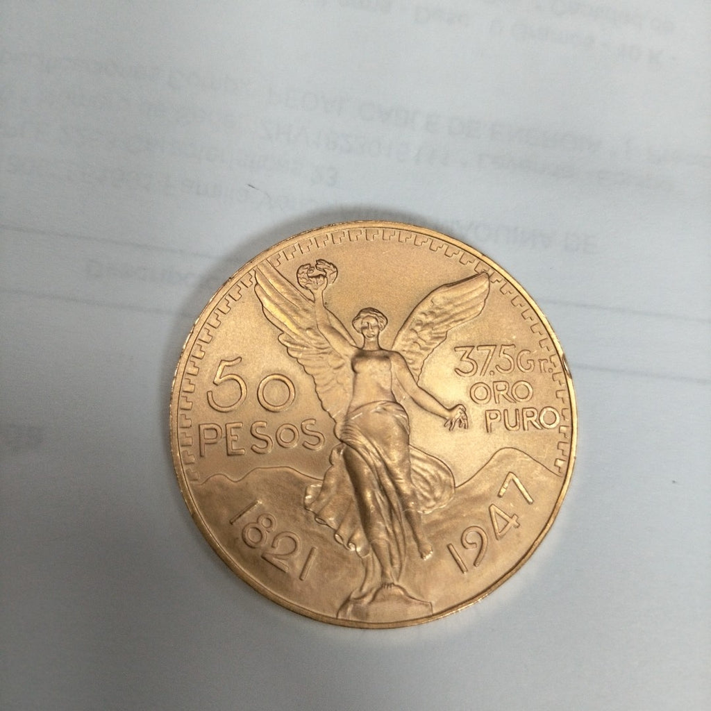 K1 41.6 GRMS 21 K IDENTIFICACIÓN MONEDA NOMINATIVA MONEDAS PESOS 50 PESOS (SEMINUEVO)