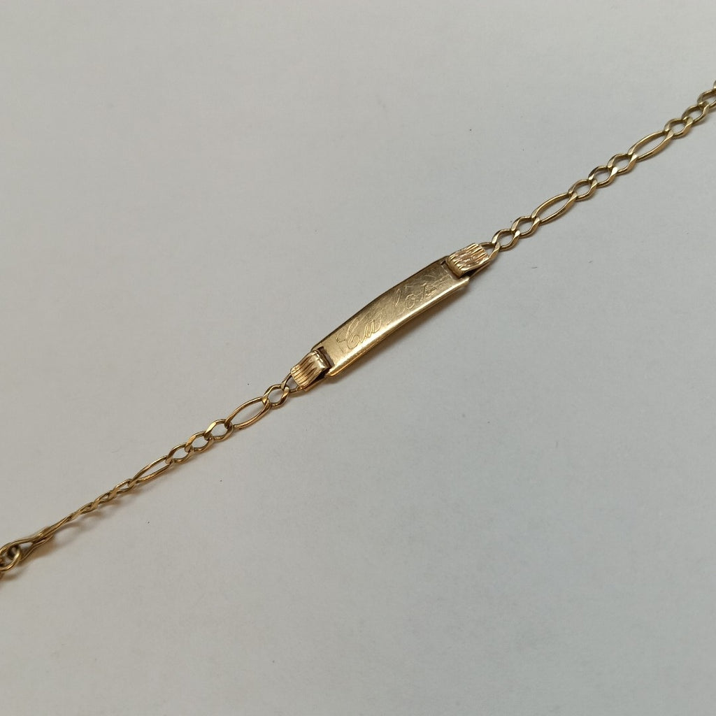 ESCLAVA ORO 14 K 2.3 GRMS (SEMINUEVO)