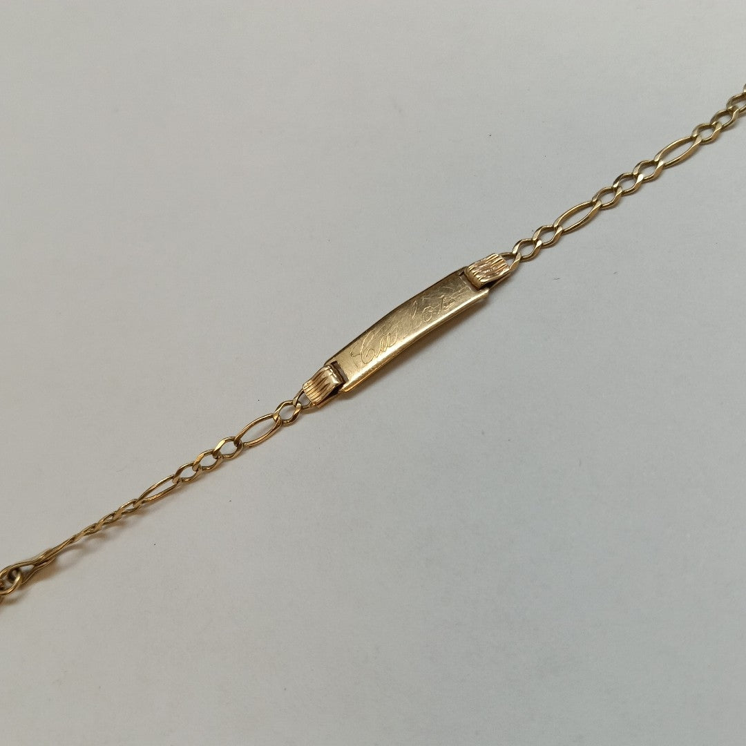 ESCLAVA ORO 14 K 2.3 GRMS (SEMINUEVO)