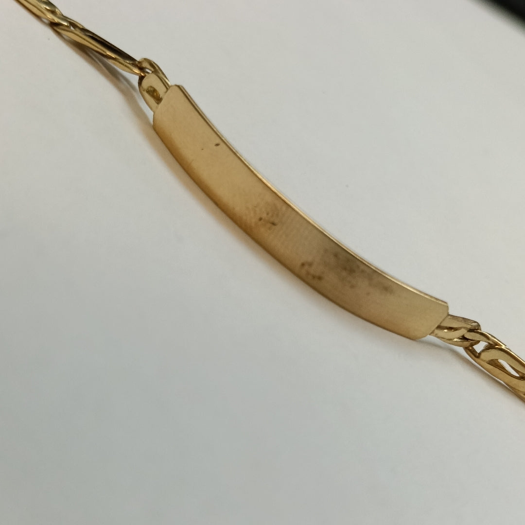 ESCLAVA ORO 14 K 4.1 GRMS (SEMINUEVO)