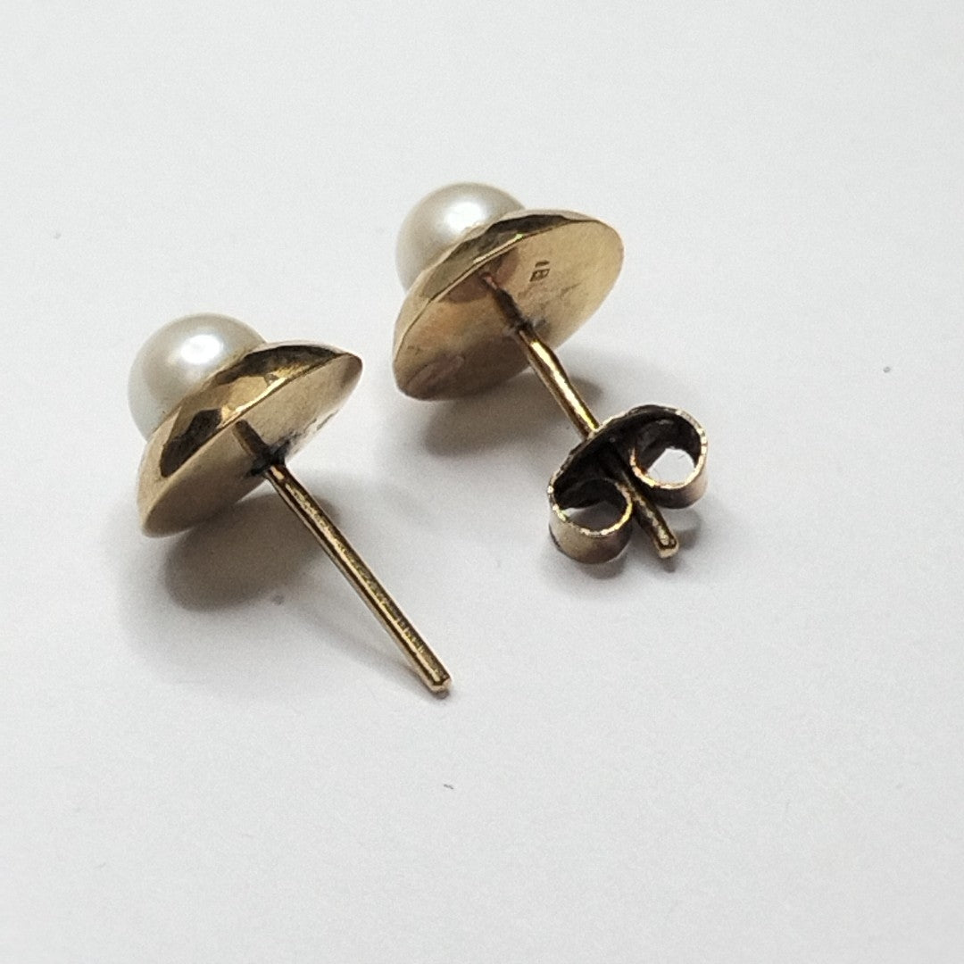 ARETES PAR ORO 18 K 2,30 GRMS (SEMINUEVO)
