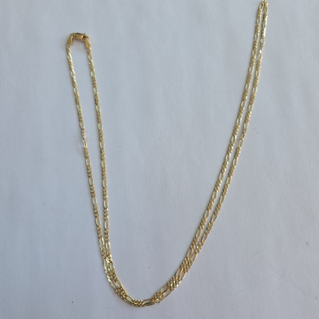 CADENAS 3X1 ORO 14K 60 CM 4.2 GR (NUEVO)