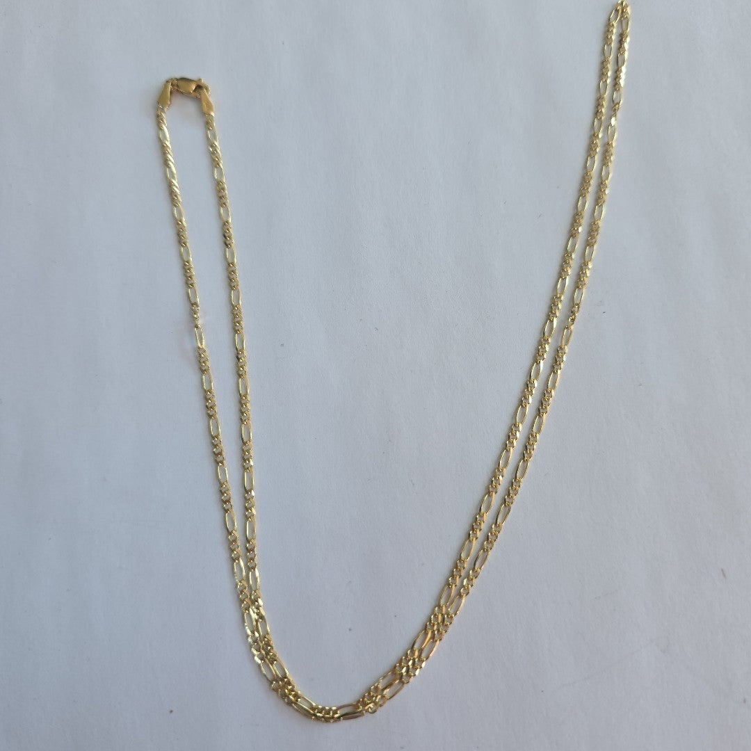CADENAS 3X1 ORO 14K 60 CM 4.2 GR (NUEVO)