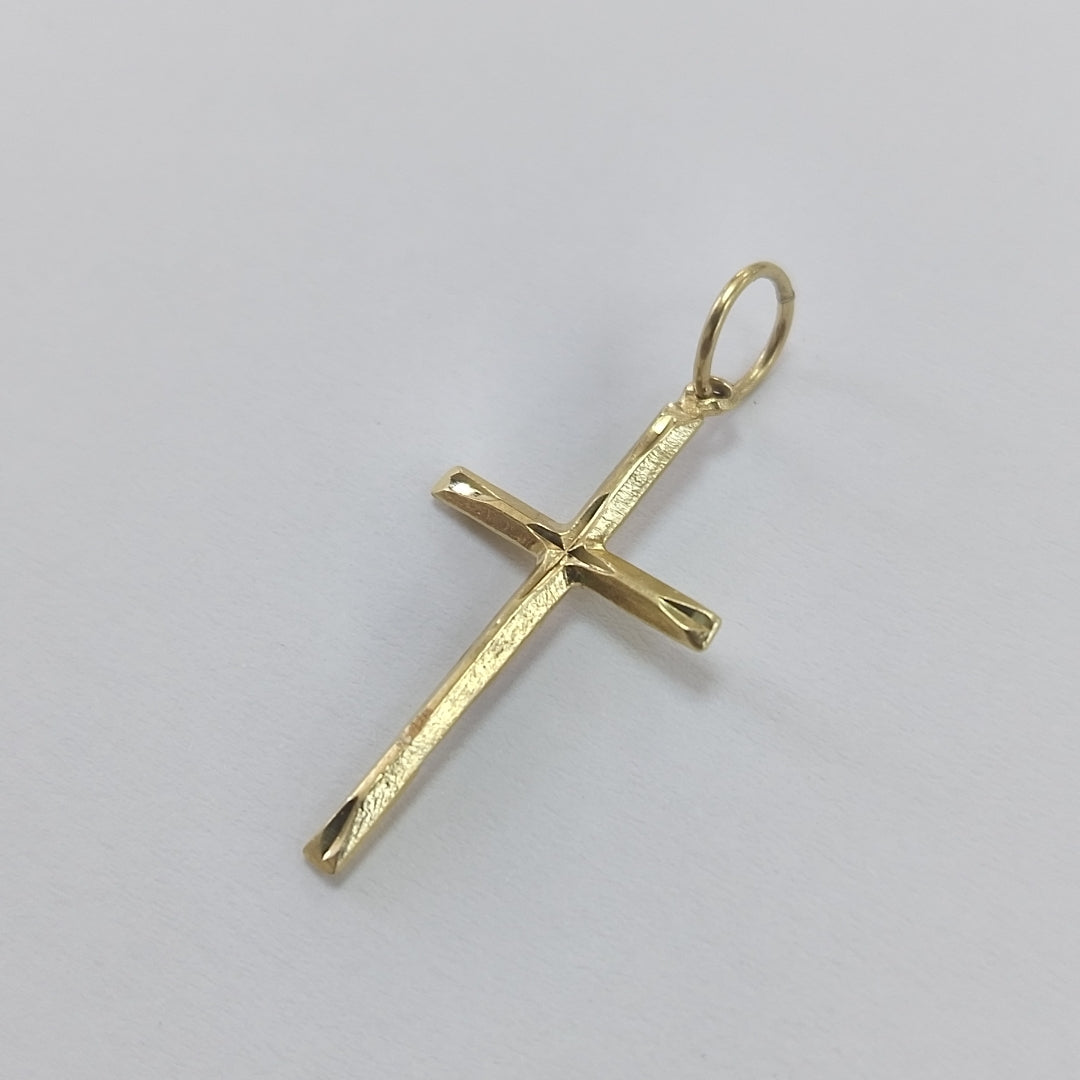 ANILLITO,CRUZ ORO 14 K 1,00 GRMS (SEMINUEVO)