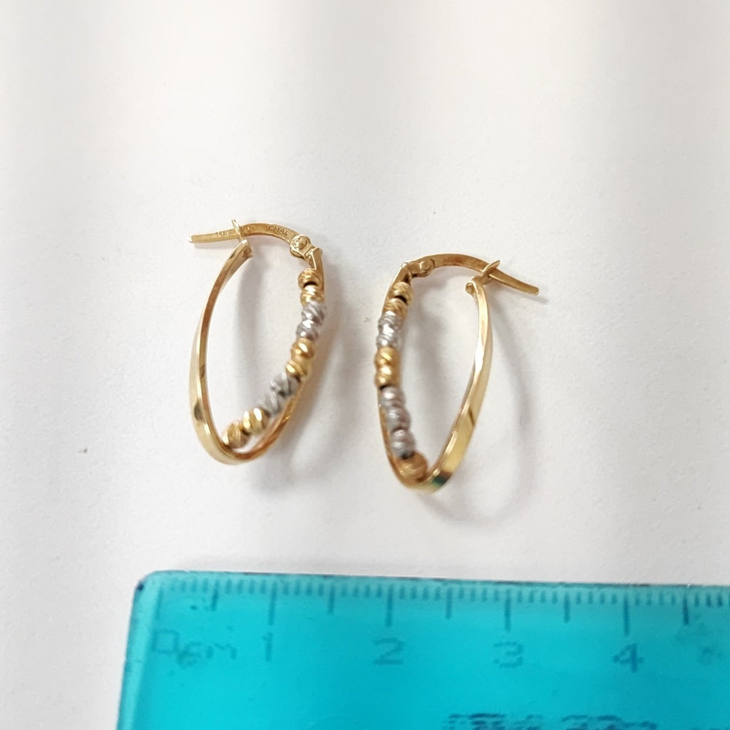 ARRACADAS PAR ORO 14 K 2 GRMS (SEMINUEVO)