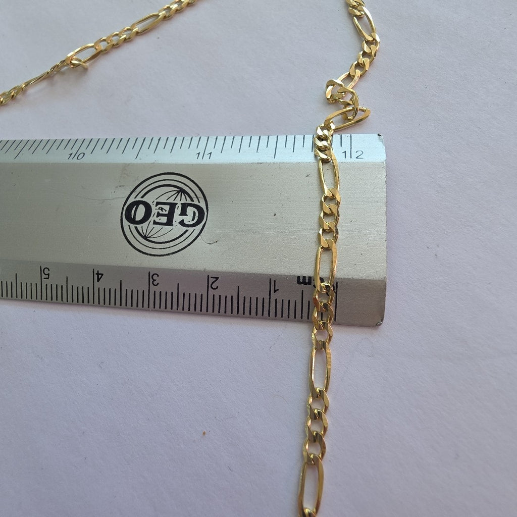 CADENAS 3X1 ORO 14K 60 CM 8.9 GR (NUEVO)