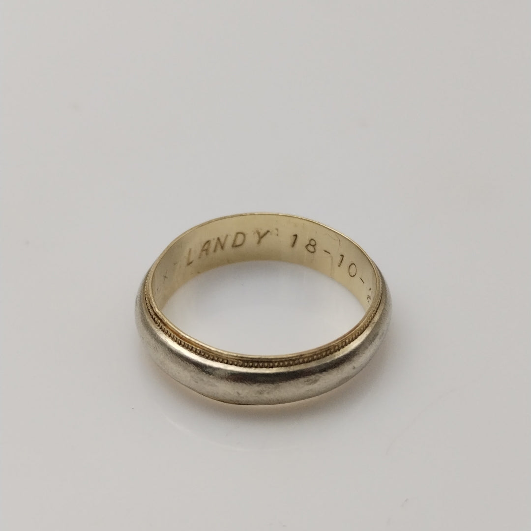 ARGOLLA ORO 14 K 4.6 GRMS (SEMINUEVO)