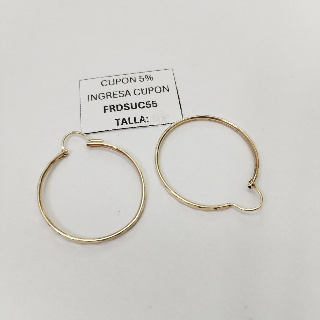 ARRACADAS PAR ORO 8 K 1.8 GRMS (SEMINUEVO)