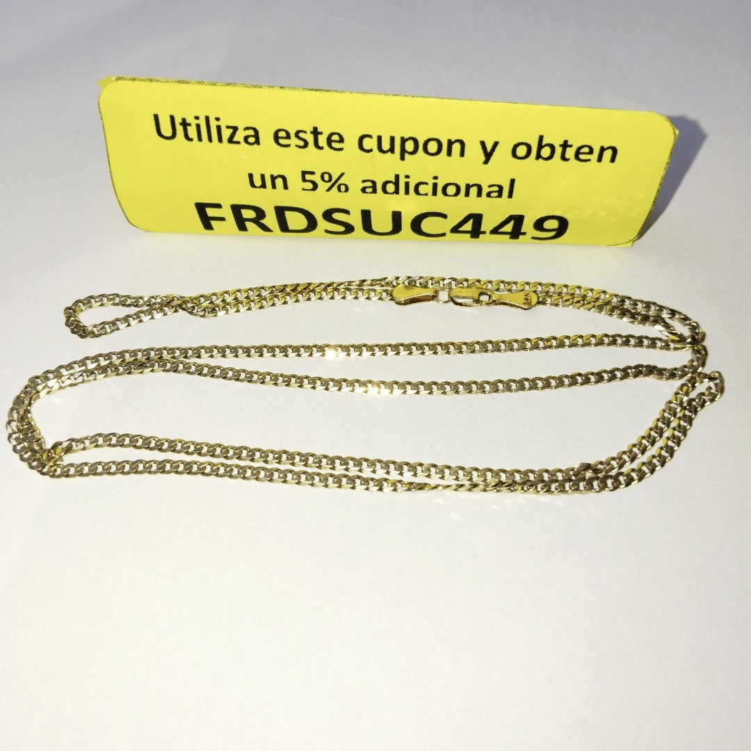 CADENA ORO 14 K 5,70 GRMS (SEMINUEVO)